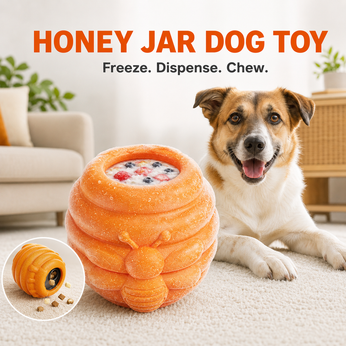What to Put in a Freezable Dog Enrichment Toy