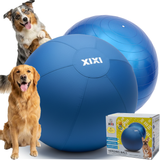 XIXI Pelota Grande de Pastoreo de 63.5 cm para Perros, Juguete Interactivo de Ejercicio para Pastores Australianos y Border Collies, Juguete Duradero de Entrenamiento y Juego al Aire Libre