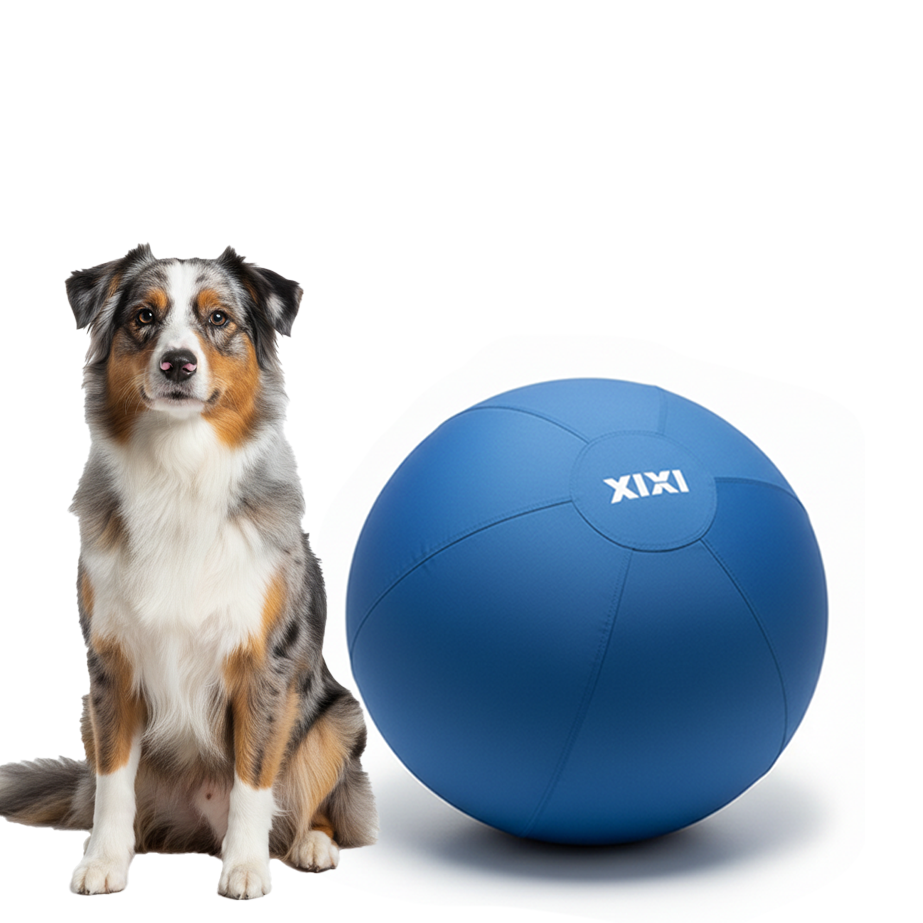 XIXI Pelota Grande de Pastoreo de 63.5 cm para Perros, Juguete Interactivo de Ejercicio para Pastores Australianos y Border Collies, Juguete Duradero de Entrenamiento y Juego al Aire Libre