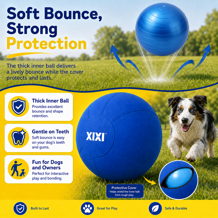 herding ball with Oxford fabric cover