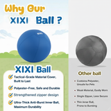 XIXI Pelota Grande de Pastoreo de 63.5 cm para Perros, Juguete Interactivo de Ejercicio para Pastores Australianos y Border Collies, Juguete Duradero de Entrenamiento y Juego al Aire Libre